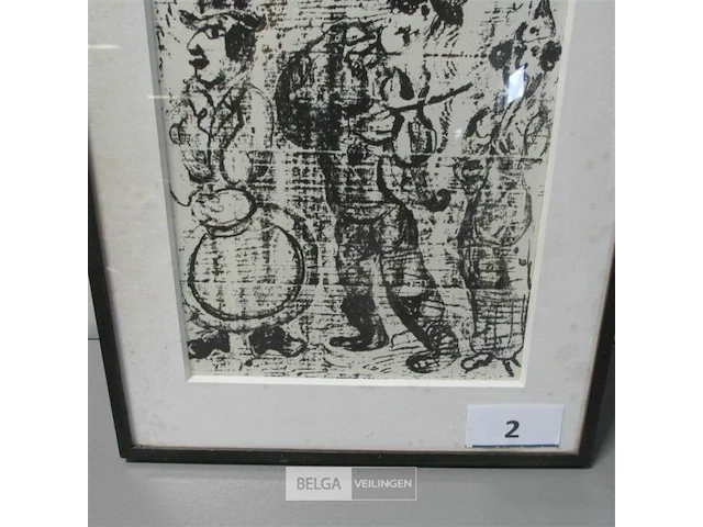 Grafiek marc chagall ± 46x35 - afbeelding 3 van  6