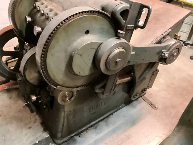 Grafische industrie - karl krause pers - afbeelding 19 van  20