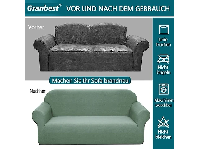 Granbest bankovertrek (3-zits) - afbeelding 3 van  4