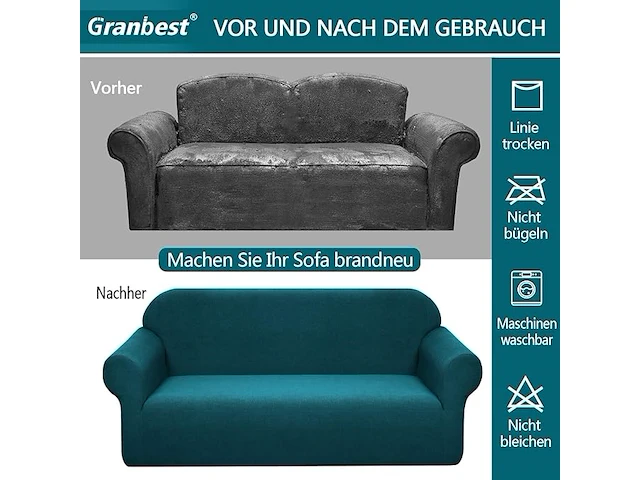 Granbest bankovertrek (4-zits) - afbeelding 3 van  4