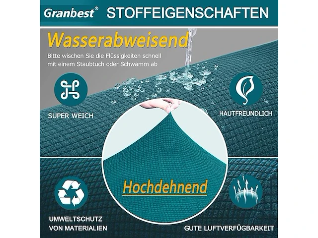 Granbest bankovertrek (4-zits) - afbeelding 4 van  4