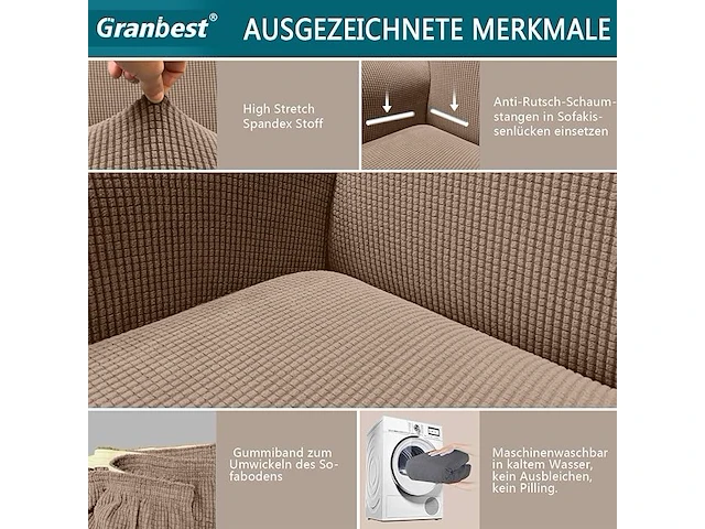 Granbest sofahoes (3-zits) - afbeelding 3 van  3