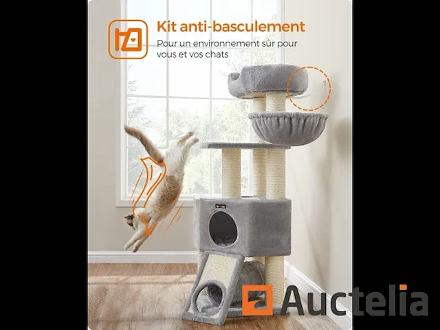 Grand as à chat, tour de jeux taille m, met niche - afbeelding 6 van  8