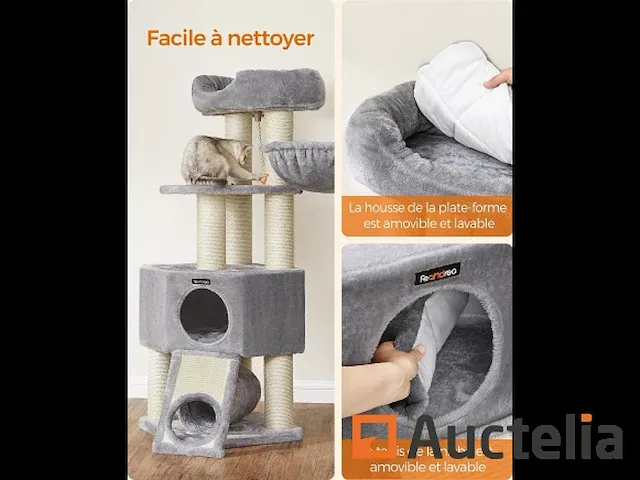 Grand as à chat, tour de jeux taille m, met niche - afbeelding 8 van  8