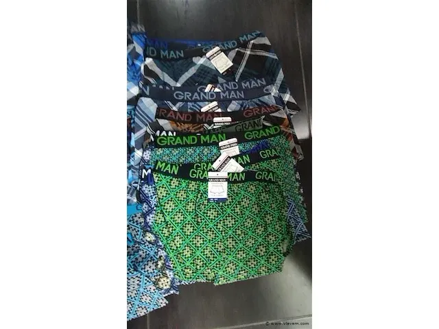 Grand man heren boxershorts medium-xl 62 stuks - afbeelding 2 van  8