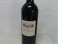 Grand vin de bordeaux 2008 chateau de brondeau