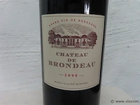 Grand vin de bordeaux 2008 chateau de brondeau - afbeelding 2 van  3