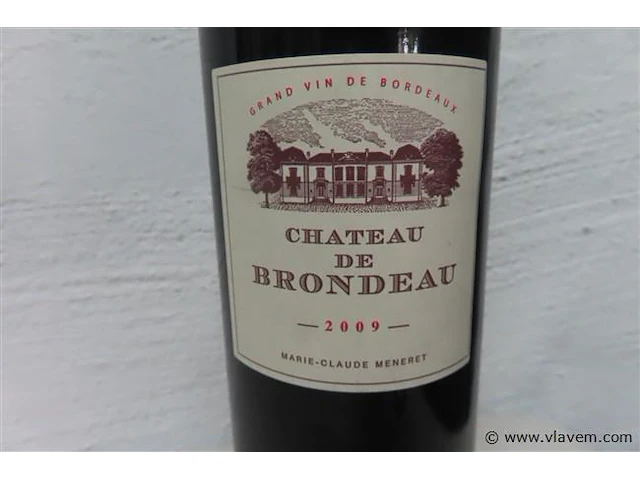 Grand vin de bordeaux 2009 chateau de brondeau - afbeelding 2 van  3