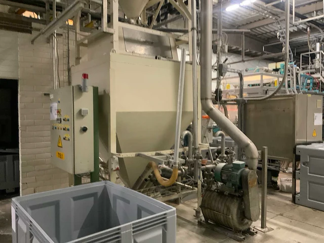 Granulaat silo met hopper - afbeelding 1 van  5