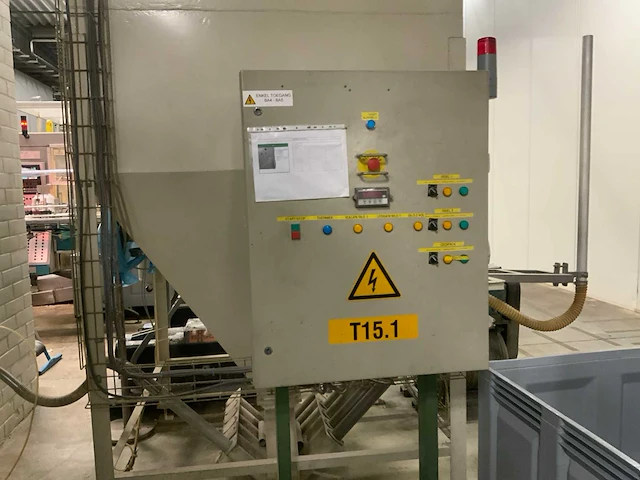 Granulaat silo met hopper - afbeelding 5 van  5