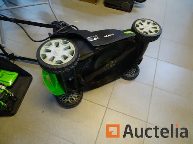 Grasmaaier draadloos op accu greenworks g40lm41 - afbeelding 7 van  10