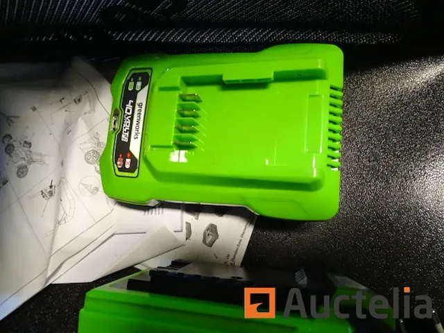 Grasmaaier draadloos op accu greenworks g40lm41 - afbeelding 10 van  10
