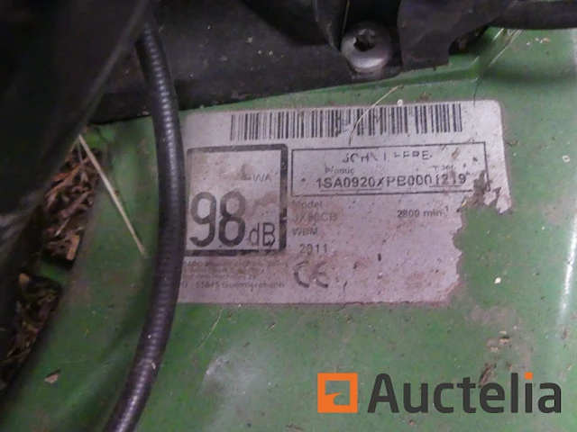 Grasmaaier john deere jx90cb 4-takt thermische motor - afbeelding 9 van  10
