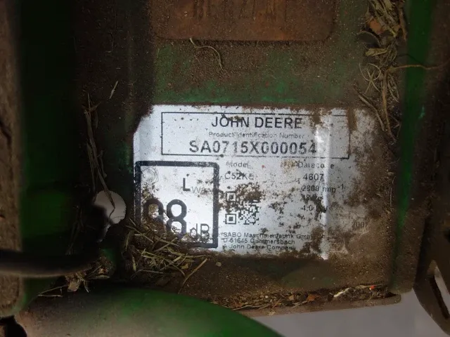 Grasmaaier john deere - afbeelding 4 van  4