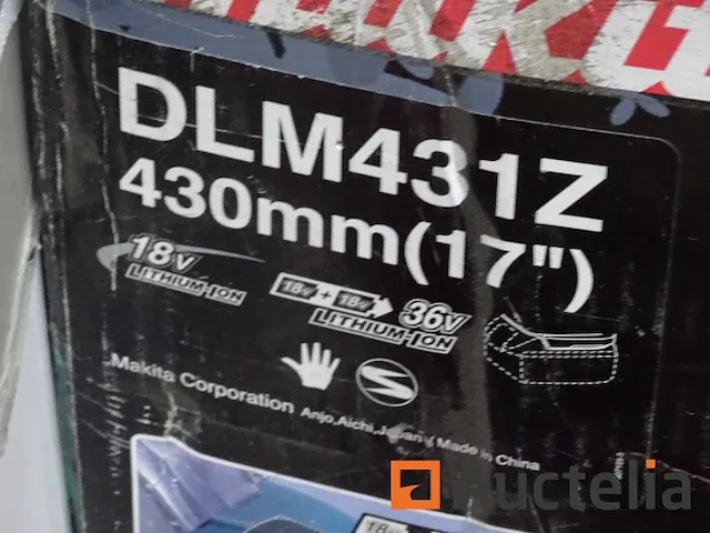 Grasmaaier makita dlm 431z - afbeelding 4 van  4