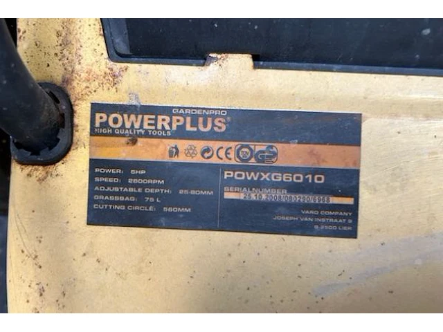 Grasmaaier powerplus - afbeelding 6 van  7