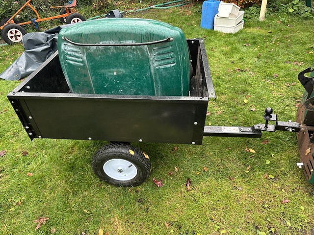 Grasmaaier yard-man incl kar - afbeelding 10 van  14