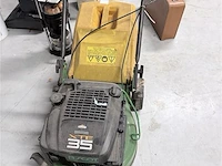 Grasmachine op benzine - wiel ontbreekt - afbeelding 2 van  5