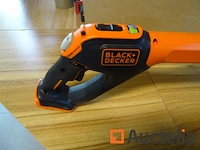 Grastrimmer draadloos 18 v black&decker stc1840e - afbeelding 2 van  6