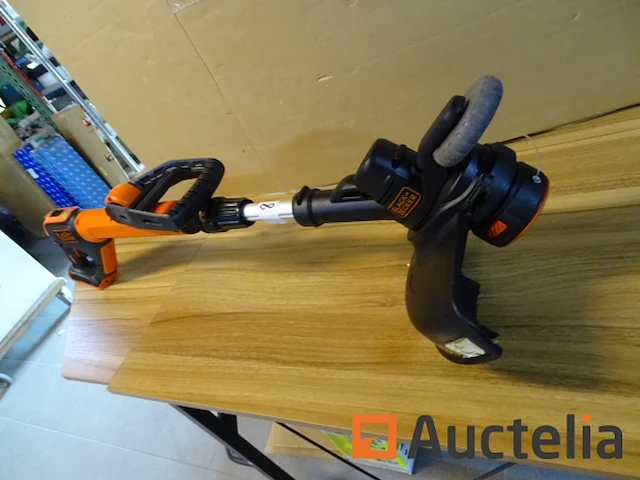 Grastrimmer draadloos 18 v black&decker stc1840e - afbeelding 6 van  6