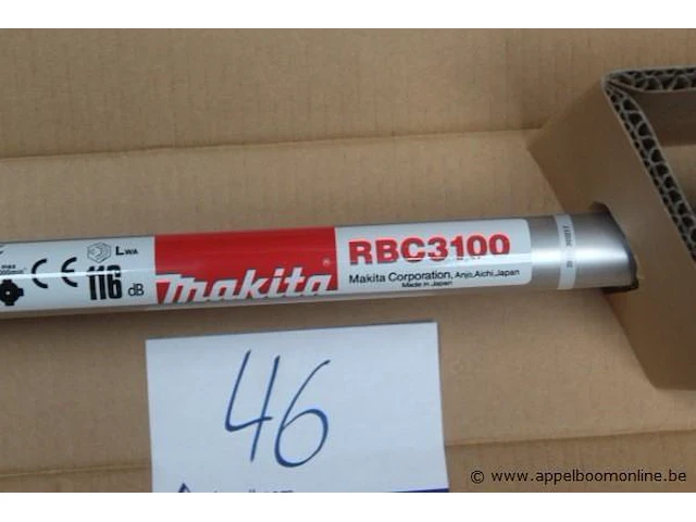 Grastrimmer makita, rbc3100 (incompleet) - afbeelding 2 van  4
