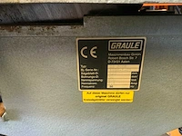 Graule 1998 zs 200n radiaalafkortzaagmachine - afbeelding 7 van  9