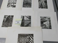 Gravures frans masereel verzameling van 11 werken - afbeelding 2 van  6