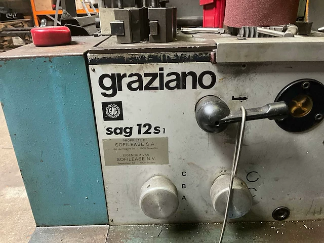 Graziano sag12s1 metalen draaibank - afbeelding 2 van  13
