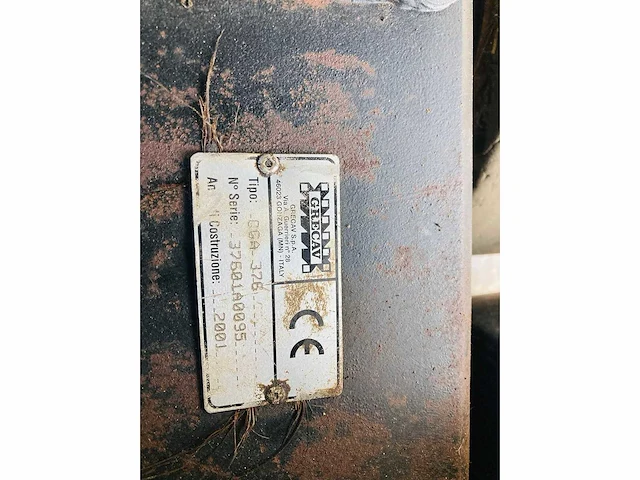 Grecav - cga-376 - tyre, wheel and rim - 2001 - afbeelding 10 van  10