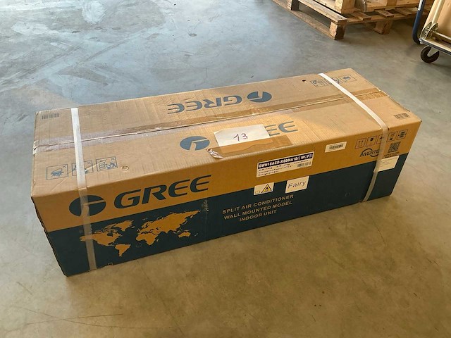Gree - gwh18acd-k6dna1d/i (wifi) fairy 5,2kw - airconditioning binnenunit - afbeelding 2 van  3