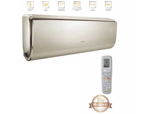 Gree - gwh18uc-k6dna4a/i (wifi) u-crown 5,3kw - airconditioning binnenunit - afbeelding 1 van  3