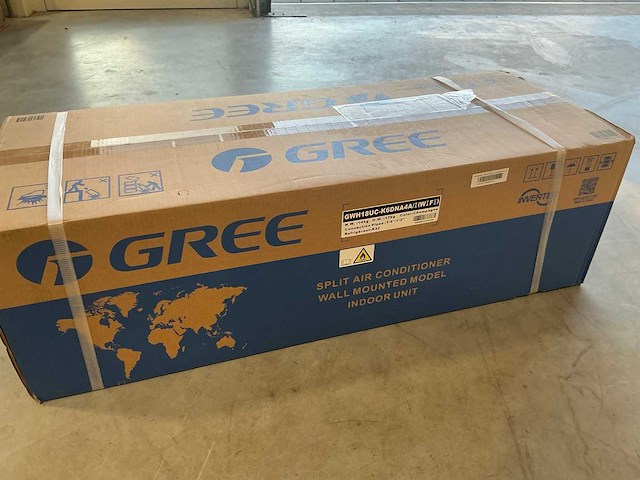 Gree - gwh18uc-k6dna4a/i (wifi) u-crown 5,3kw - airconditioning binnenunit - afbeelding 2 van  3