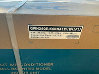 Gree - gwh24qe-k6dna1e/i (wifi) lomo 7kw - airconditioning binnenunit - afbeelding 3 van  3