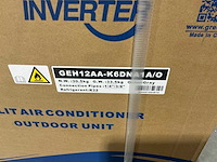 Gree geh12aa-k6dna1a/o gray console airconditioning binnen unit - afbeelding 3 van  3
