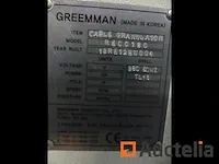 Greemman rec0130 hakselaar granulator kabelscheider - afbeelding 11 van  12