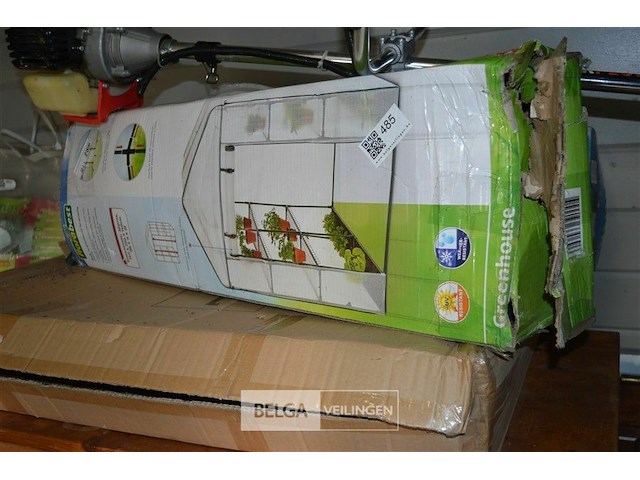 Greenhouse florabest serre 140x200x140 cm - afbeelding 1 van  3