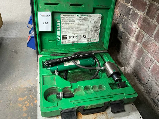 Greenlee 767 hydraulische pons-set - afbeelding 1 van  4