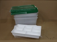 Greentainer art craft opslag organizer bakken - afbeelding 1 van  3