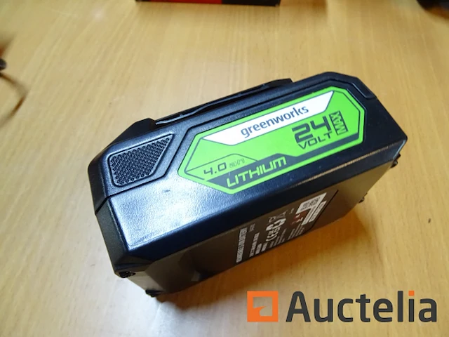 Greenworks 24 v 4 ah lithiumbatterij - afbeelding 6 van  6