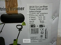 Greenworks 24v grasmaaier incl 1x 24 volt 2.0ah accu en lader - afbeelding 2 van  2