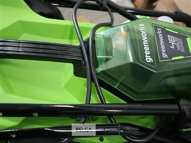 Greenworks 48v 36cm accu grasmaaier incl. 2x 24 volt 2.0ah accu en lader - afbeelding 3 van  6