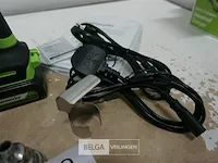 Greenworks g24hg accu heteluchtpistool met 24v batterij en 24v acculader - afbeelding 2 van  4