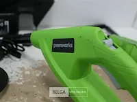 Greenworks g24lt25k2 accu grastrimmer met 24v batterij en 24v acculader - afbeelding 3 van  8