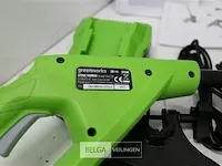 Greenworks g24lt25k2 accu grastrimmer met 24v batterij en 24v acculader - afbeelding 6 van  8