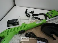 Greenworks g24lt28k2 accu grastrimmer met 24v batterij en 24v acculader - afbeelding 6 van  8