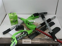 Greenworks g24pshk2 accu paalheggenschaar incl. 1x 24 volt 2.0ah accu en lader - afbeelding 1 van  7