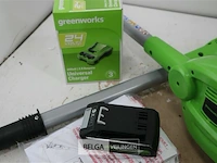 Greenworks g24pshk2 accu paalheggenschaar incl. 1x 24 volt 2.0ah accu en lader - afbeelding 2 van  7