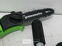 Greenworks g24pshk2 accu paalheggenschaar incl. 1x 24 volt 2.0ah accu en lader - afbeelding 3 van  7