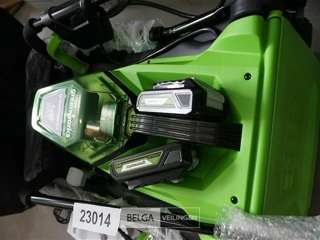Greenworks g24x2lm36k2x draadloze accu grasmaaier incl. 2x 24 volt 2.0ah accu en lader - afbeelding 4 van  6