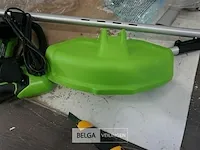 Greenworks g24x2ltk2x 48v accu grastrimmer met 2x 24v batterij en 24v acculader - afbeelding 2 van  3